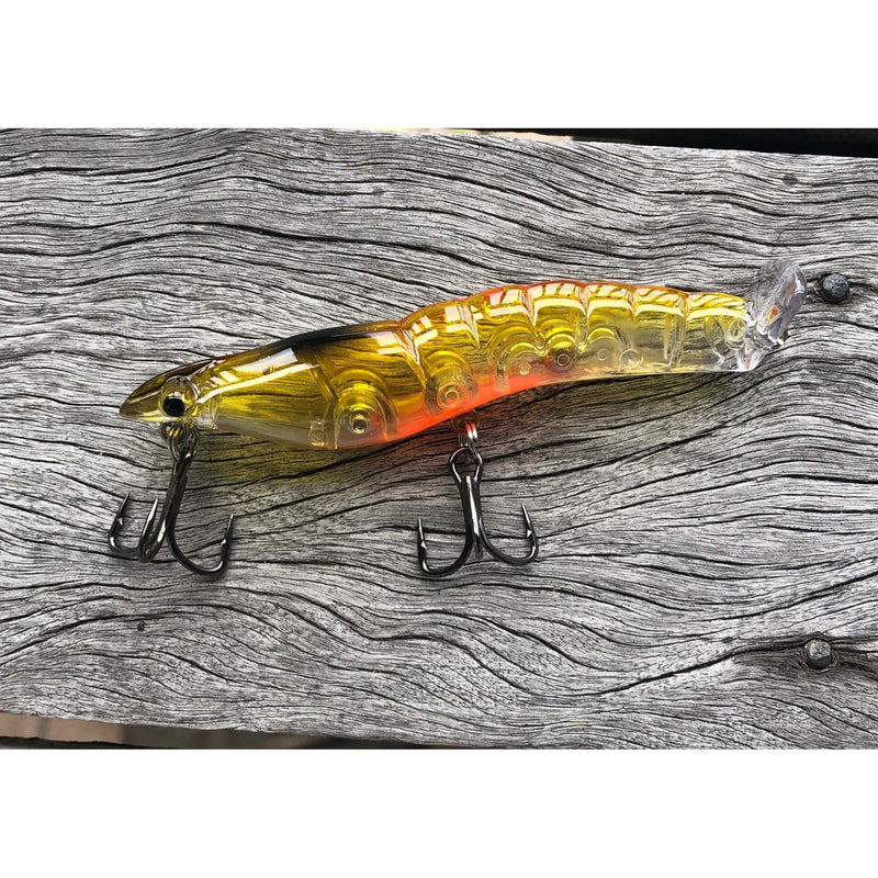 Load image into Gallery viewer, MMD Splash Prawn Lure-Lure - Small Surface-MMD Fishing-95mm-Honey Bee-Fishing Station