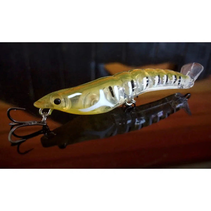 Load image into Gallery viewer, MMD Splash Prawn Lure-Lure - Small Surface-MMD Fishing-70mm-Lime Tiger-Fishing Station