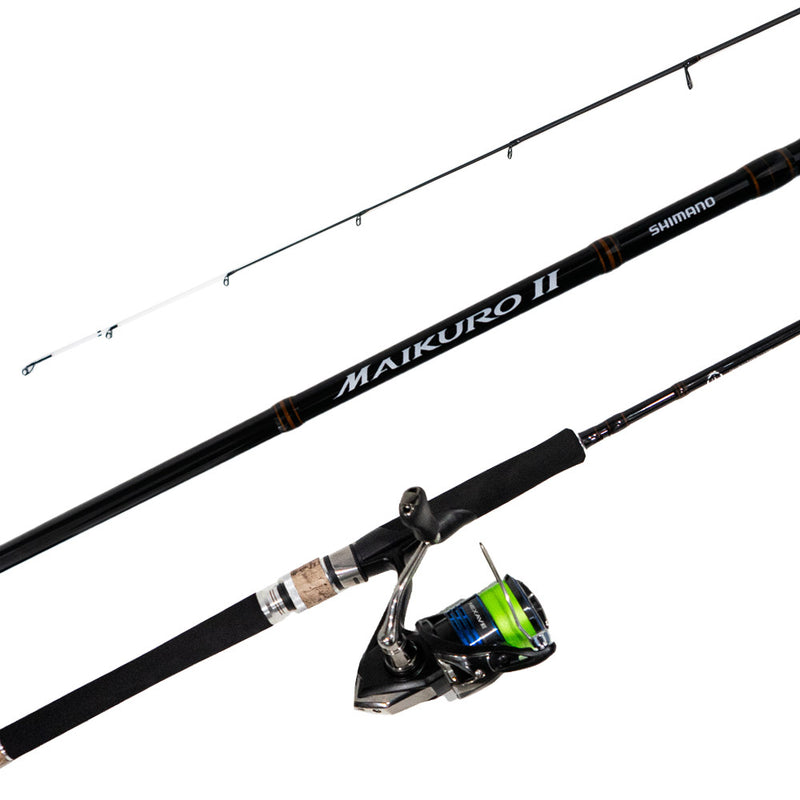 Load image into Gallery viewer, Shimano Maikuro II/Nexave Spin Combo