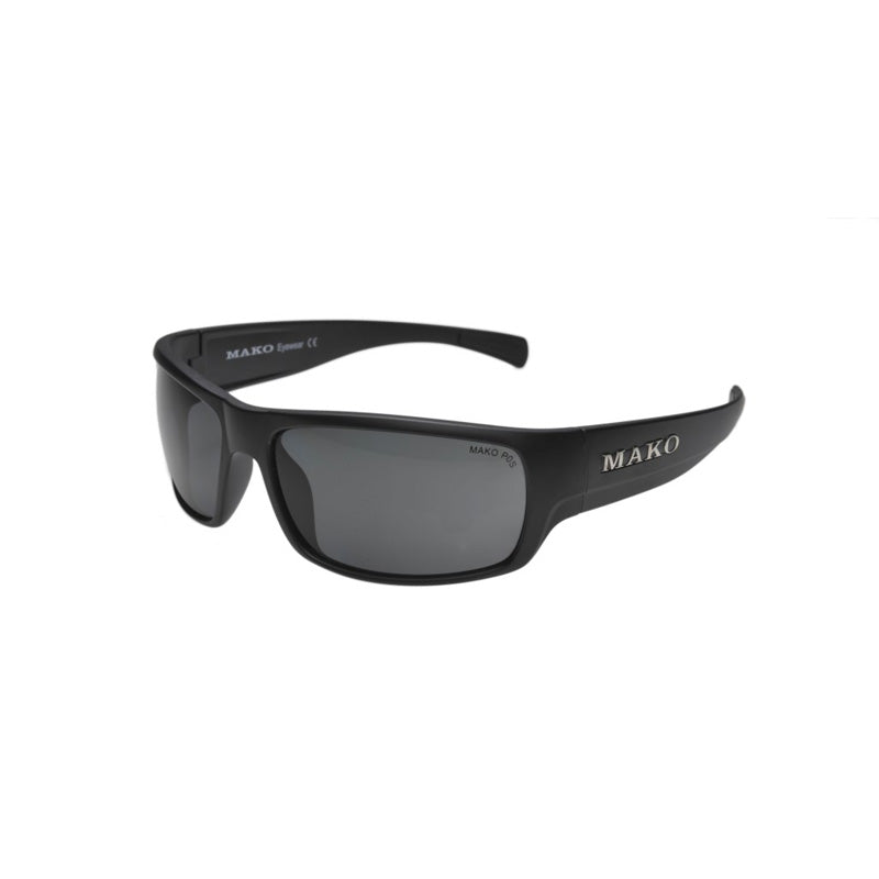 Load image into Gallery viewer, Mako Polarised Sunglasses - Escape-Sunglasses-Mako-Mt Blk Polycarbonate Grey (9581-M01-P0S)-Fishing Station