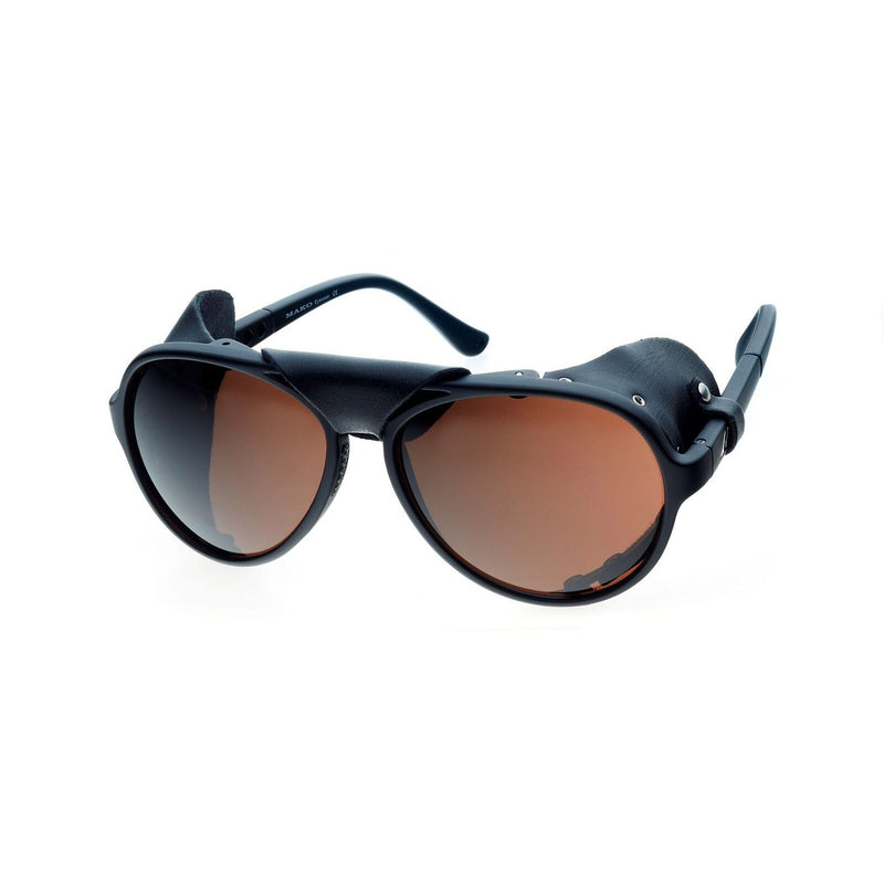 Load image into Gallery viewer, Mako Polarised Sunglasses - Explorer II-Sunglasses-Mako-9608 M01G3SX (Matt Blk Copper Photchromatic)-Fishing Station
