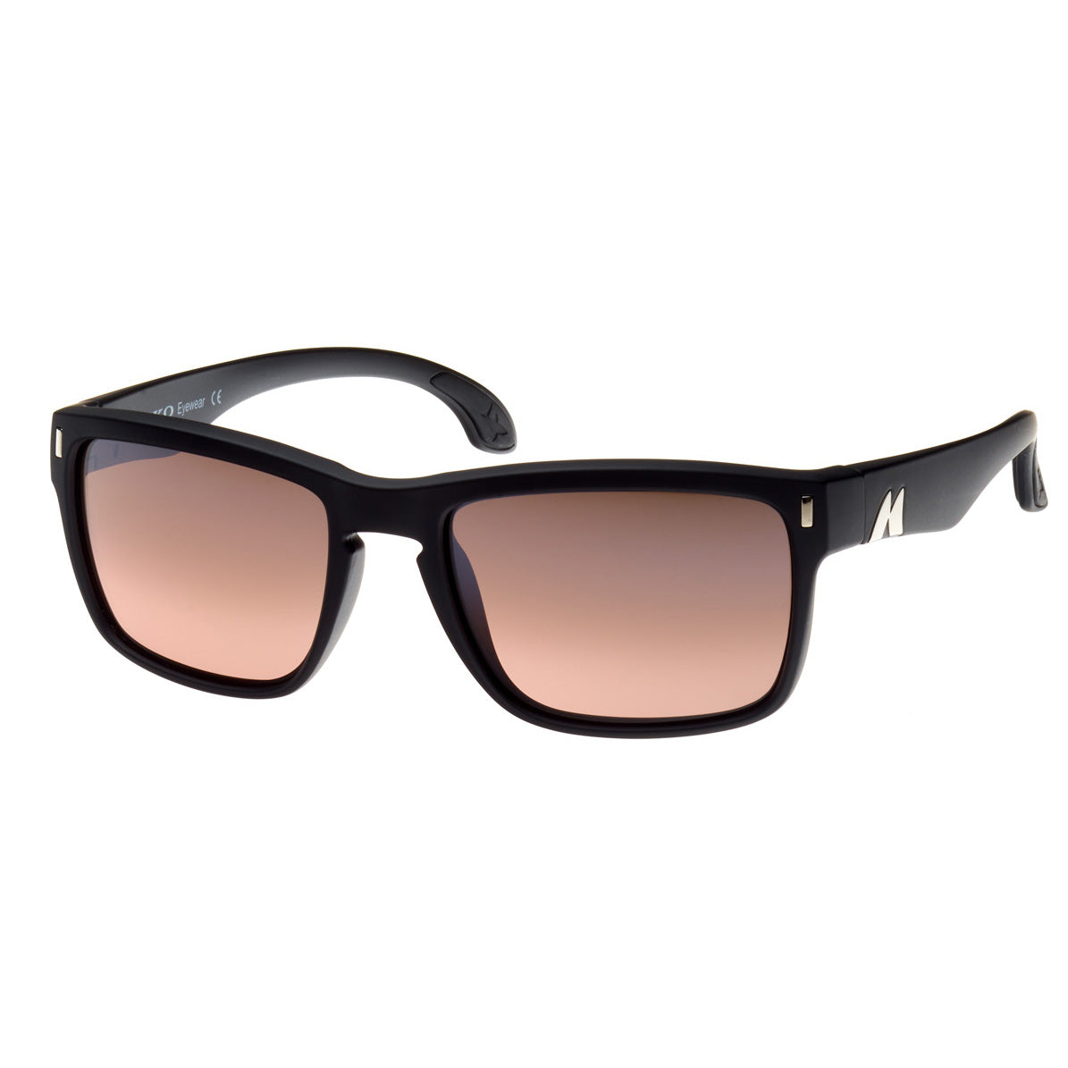 Mako Polarised Sunglasses - GT-Sunglasses-Mako-Mt Blk Glass Rose Gradient (9583-M01G2SV8)-Fishing Station