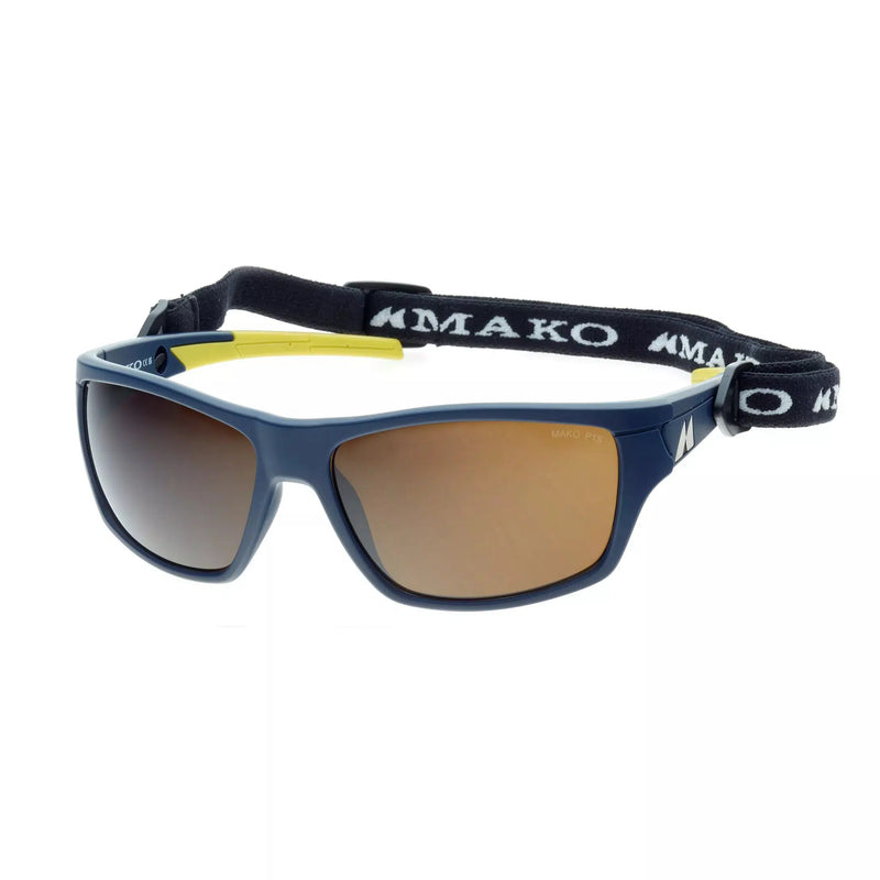 Load image into Gallery viewer, Mako Polarised Sunglasses - Nemesis-Sunglasses-Mako-Blue/Yellow Brown PC (9612 M6P1S)-Fishing Station