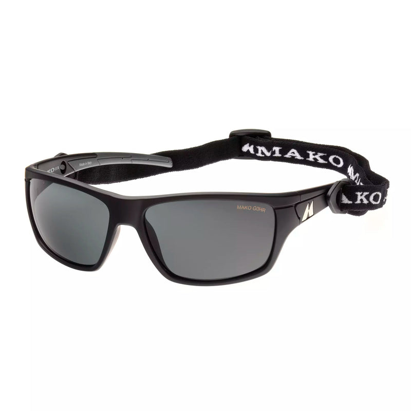 Load image into Gallery viewer, Mako Polarised Sunglasses - Nemesis-Sunglasses-Mako-Matte Black/Grey HDIR (9612 M09 G0HR)-Fishing Station