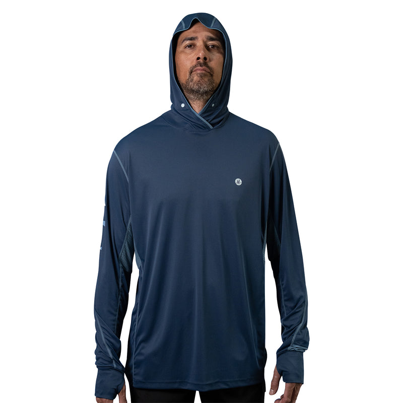 Load image into Gallery viewer, Malosi Eclipse Pro Fishing Shirt-Shirts & T-Shirts-Malosi-Navy-S-Fishing Station