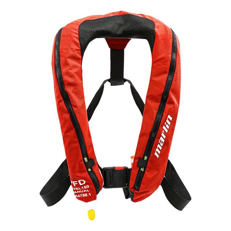 Marlin Adult 360D Red Inflatable PFD - L150 – Fishing Station