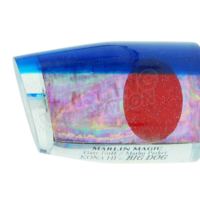 Load image into Gallery viewer, Marlin Magic Big Dog-Lure - Skirted Trolling-Marlin Magic-Blue Red Eye-Fishing Station