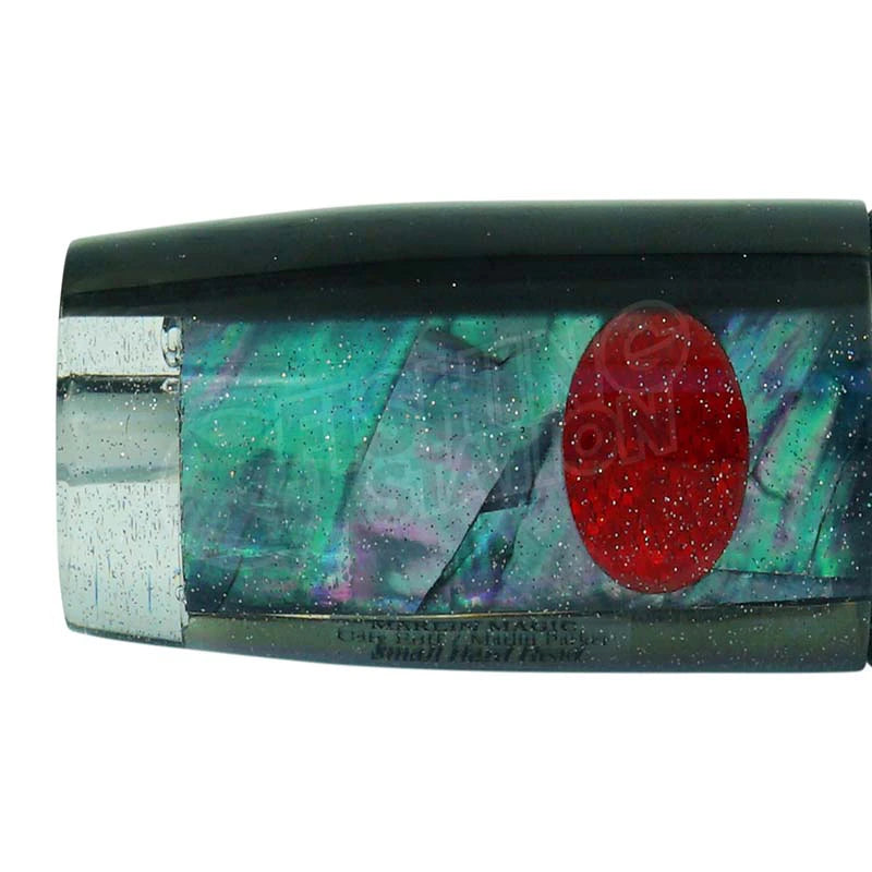 Load image into Gallery viewer, Marlin Magic Medium Hard Head-Lure - Skirted Trolling-Marlin Magic-Black Red Eye-Fishing Station