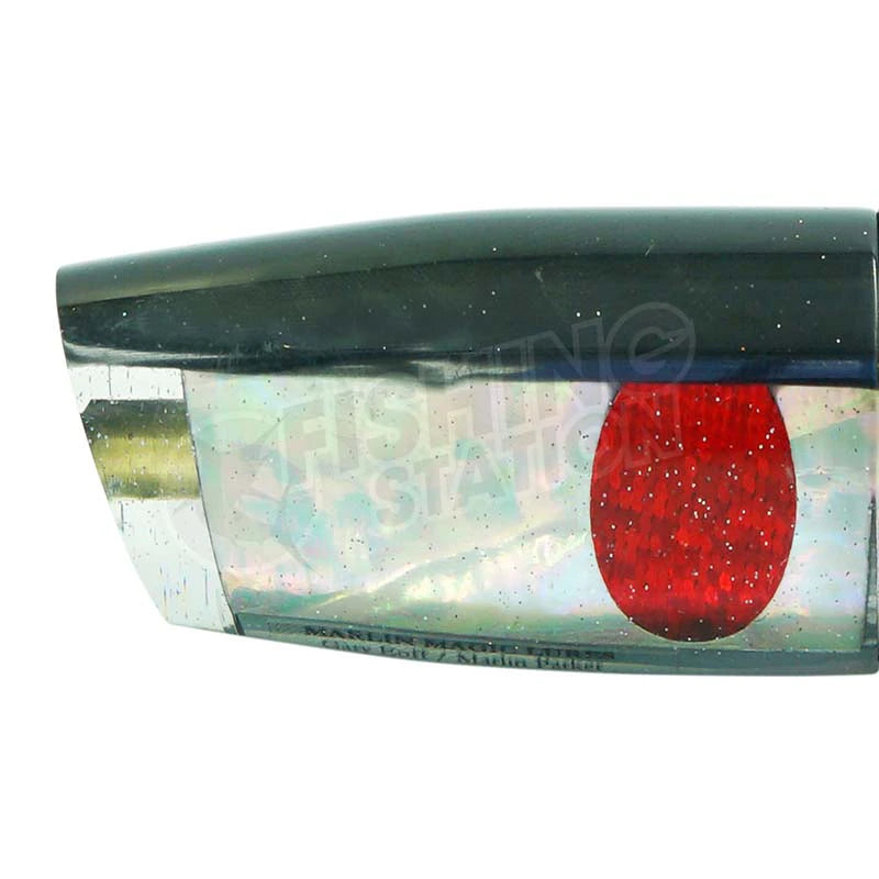 Load image into Gallery viewer, Marlin Magic Small Plunger-Lure - Skirted Trolling-Marlin Magic-Black Red Eye-Fishing Station