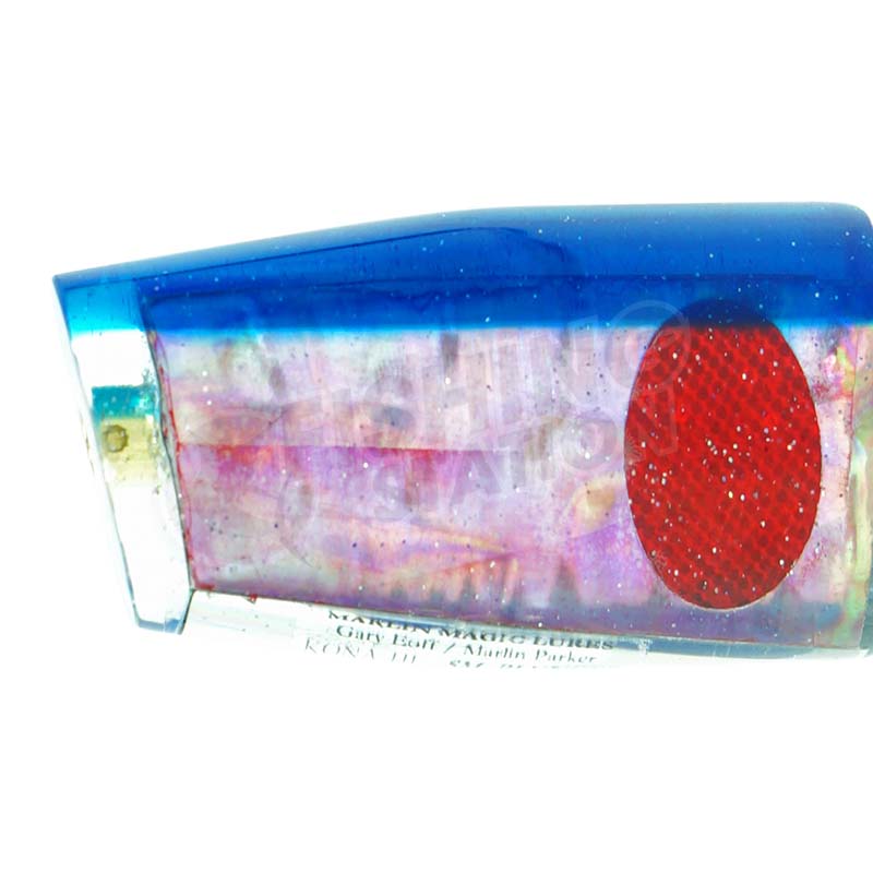 Load image into Gallery viewer, Marlin Magic Small Plunger-Lure - Skirted Trolling-Marlin Magic-Blue Red Eye-Fishing Station