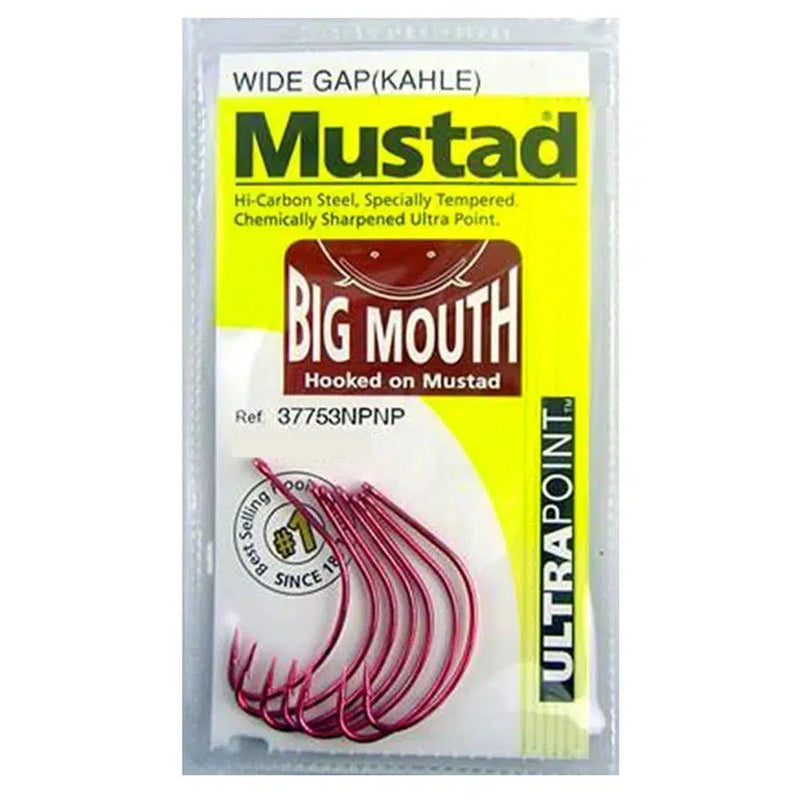 Load image into Gallery viewer, Mustad 37753NPNP Big Mouth Hook-Hooks - Single-Mustad-Size 1-Fishing Station