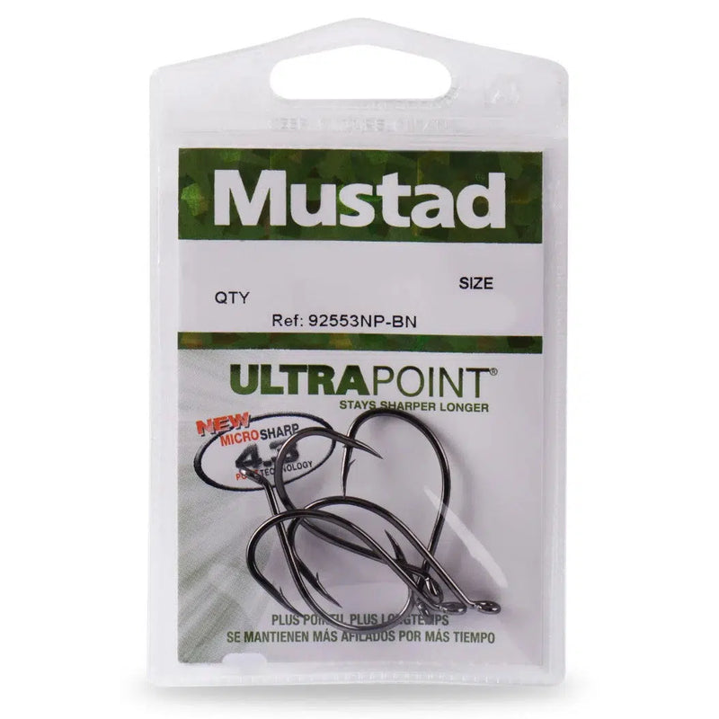 Load image into Gallery viewer, Mustad 92553NP-BN Octopus Bait Hook - Pre Pack-Hooks - Single-Mustad-Size 4-Fishing Station