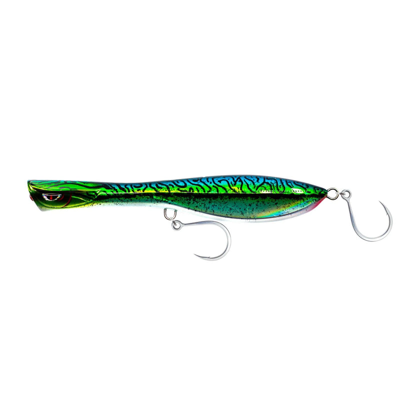 Load image into Gallery viewer, Nomad Dartwing Popper 165mm-Lure - Poppers, Stickbaits & Pencils-Nomad-Silver Green Mackerel-Fishing Station