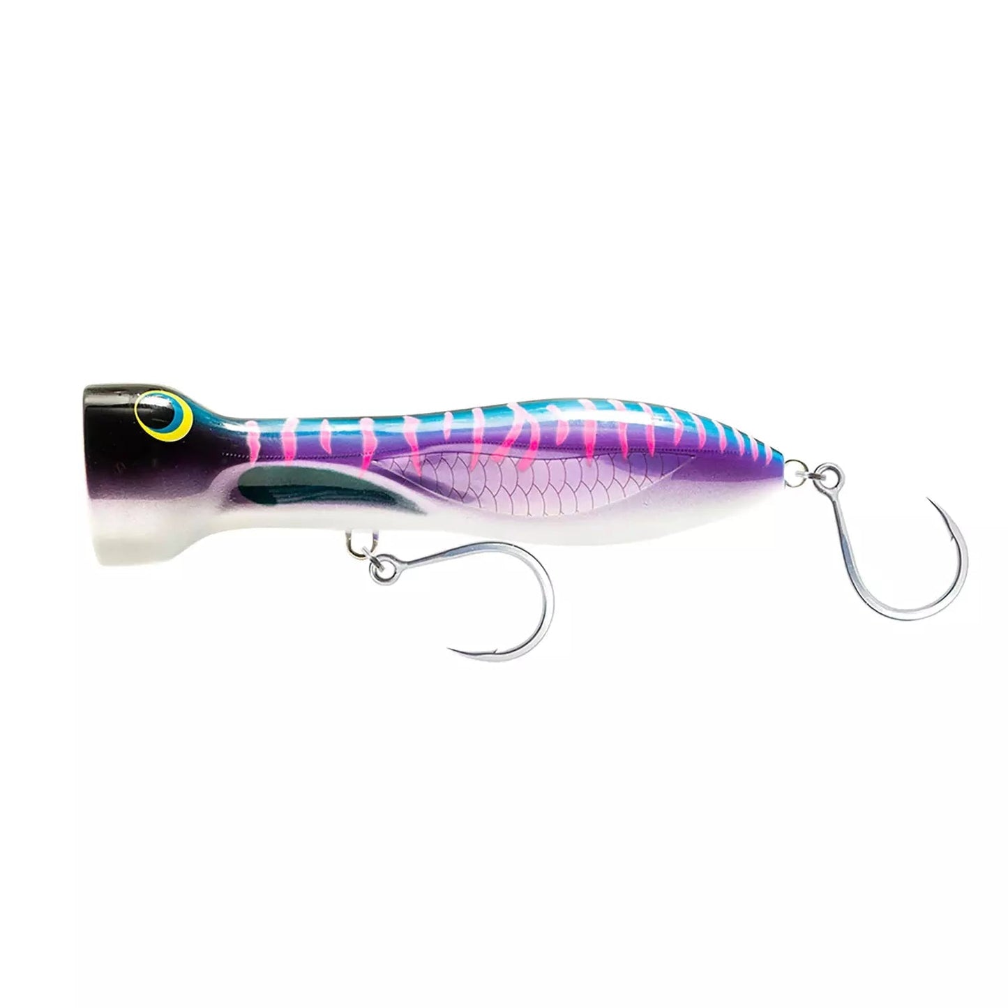 Nomad Design Chug Norris Popper-Lure - Poppers, Stickbaits & Pencils-Nomad-120mm-Pink Mackerel-Fishing Station