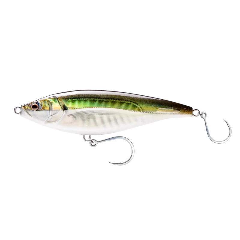 Load image into Gallery viewer, Nomad Design Madscad-Lure - Poppers, Stickbaits & Pencils-Nomad-115mm-Olive Back Shad-Fishing Station