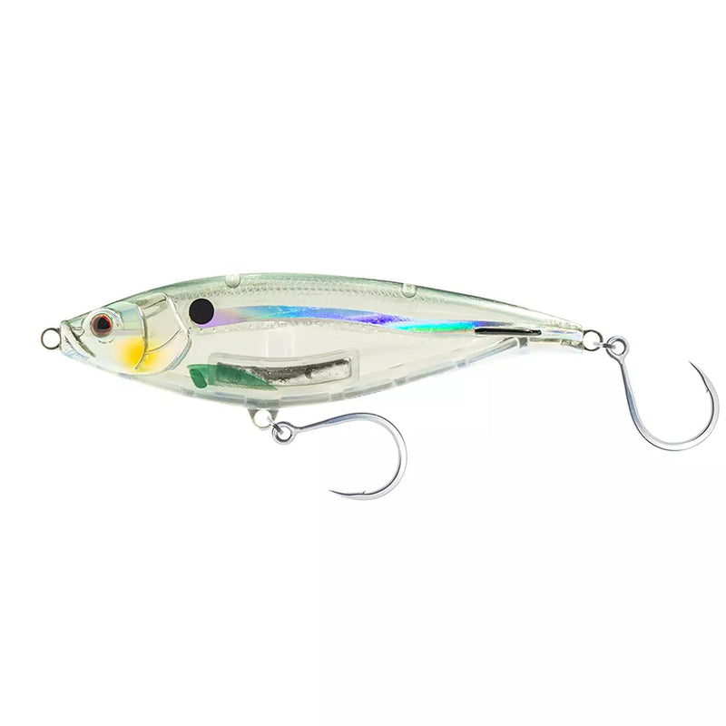 Load image into Gallery viewer, Nomad Design Madscad-Lure - Poppers, Stickbaits & Pencils-Nomad-150mm-Holo Ghost Shad-Fishing Station