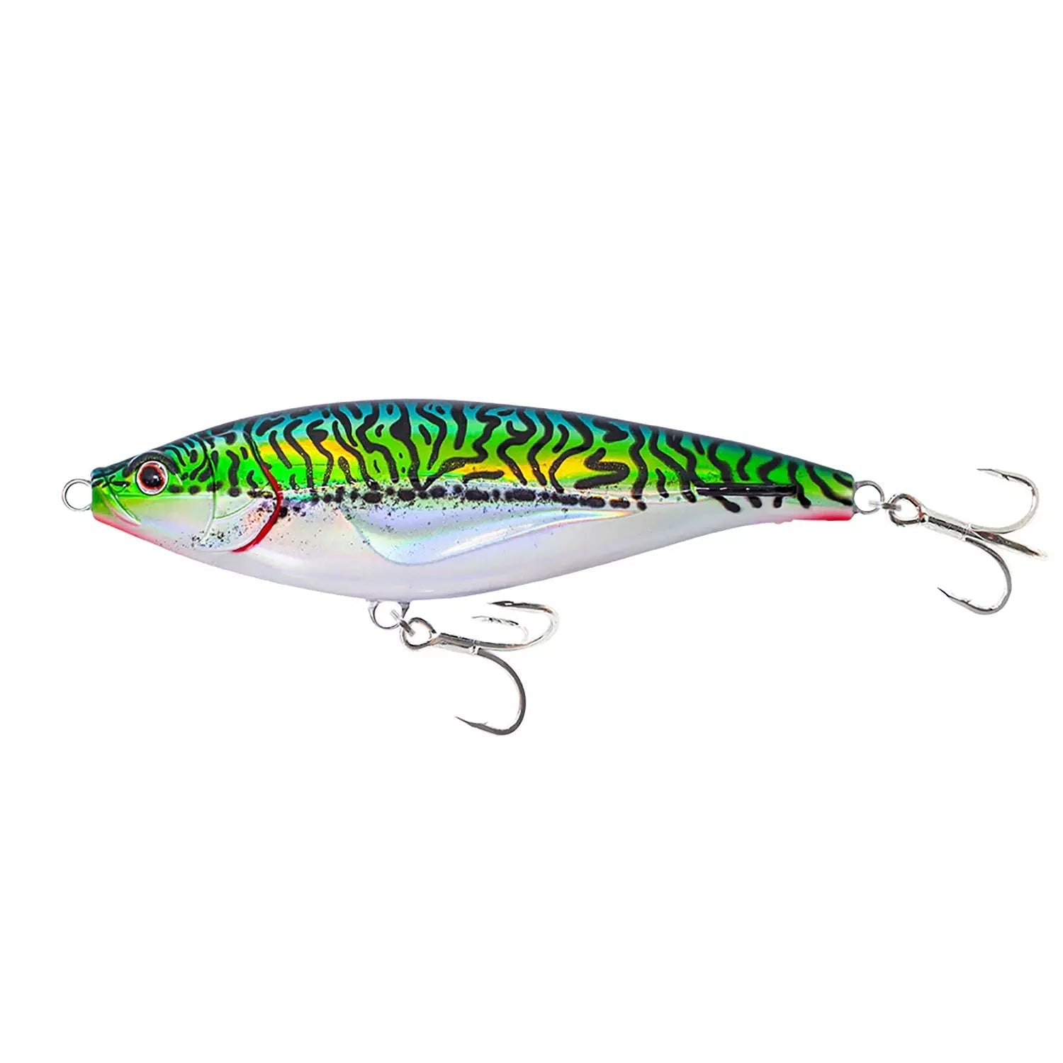 Nomad Design Madscad-Lure - Poppers, Stickbaits & Pencils-Nomad-95mm-Silver Green Mackerel-Fishing Station