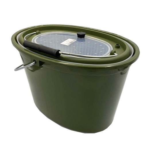 Ocean Stream Bait Bucket-Buckets, Bait Collecting & Burley-Ocean Stream-5 litre-Fishing Station