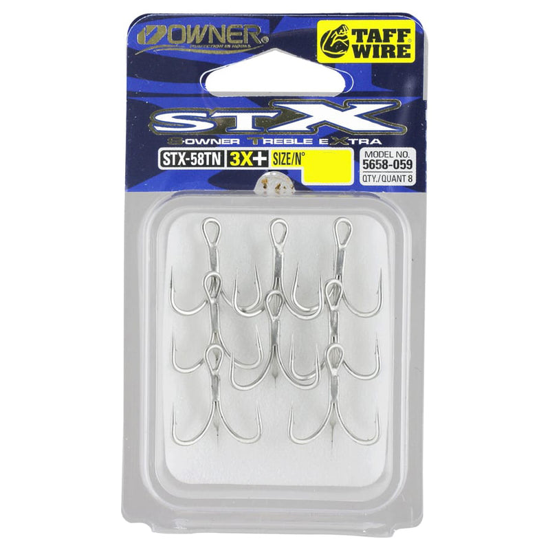 Load image into Gallery viewer, Owner STX-58TN Treble Hooks-Hooks - Treble-Owner-1 (6pc)-Fishing Station