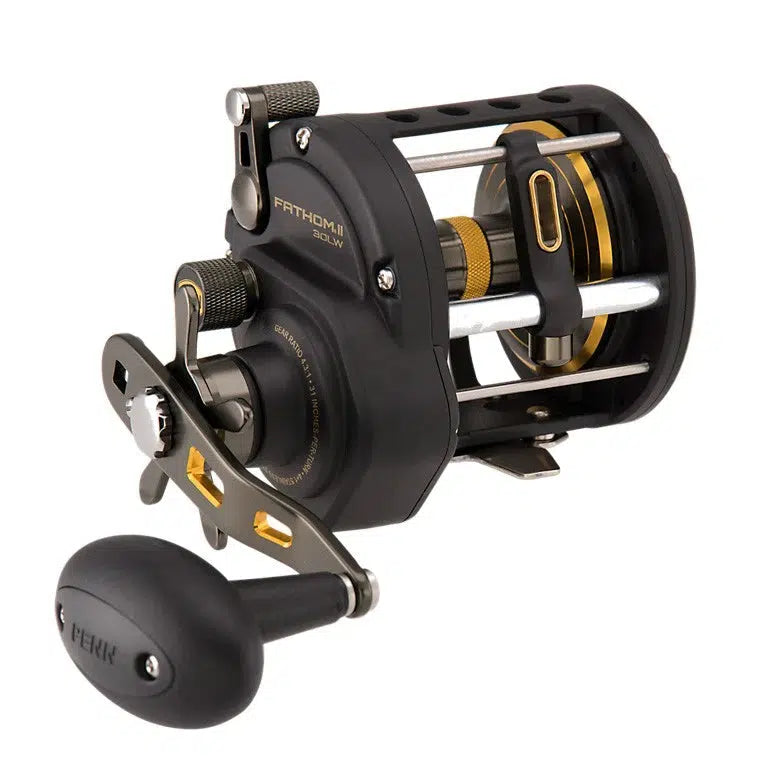 Penn Fathom II Level Wind Overhead Reel-Reels - Overhead-Penn-FTHII15LW-Fishing Station