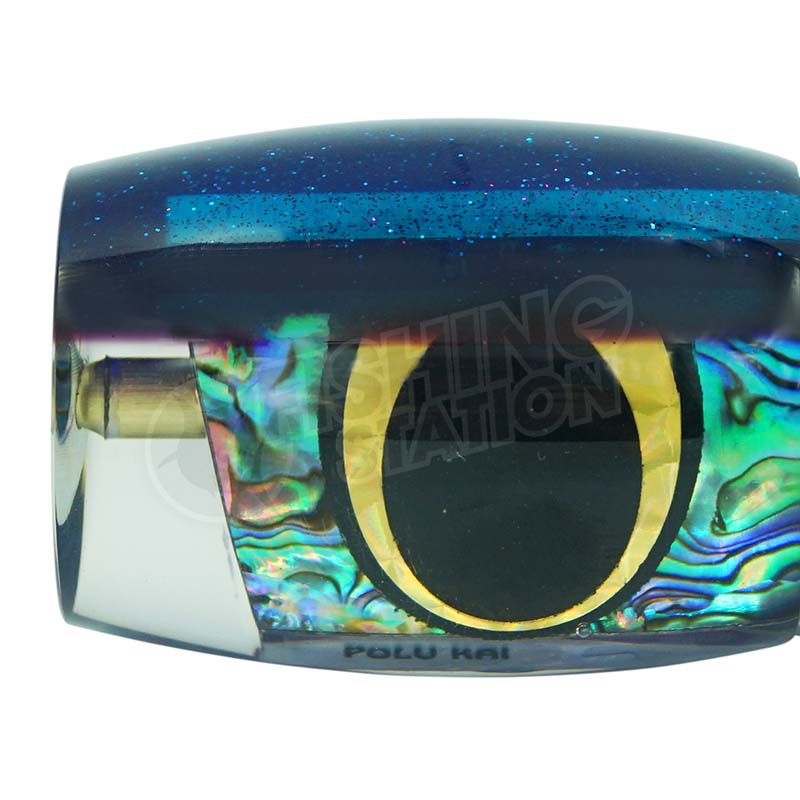 Load image into Gallery viewer, Polu Kai 6" Caveman-Lure - Skirted Trolling-Polu Kai-Blue Head/Purple Stripe-Fishing Station