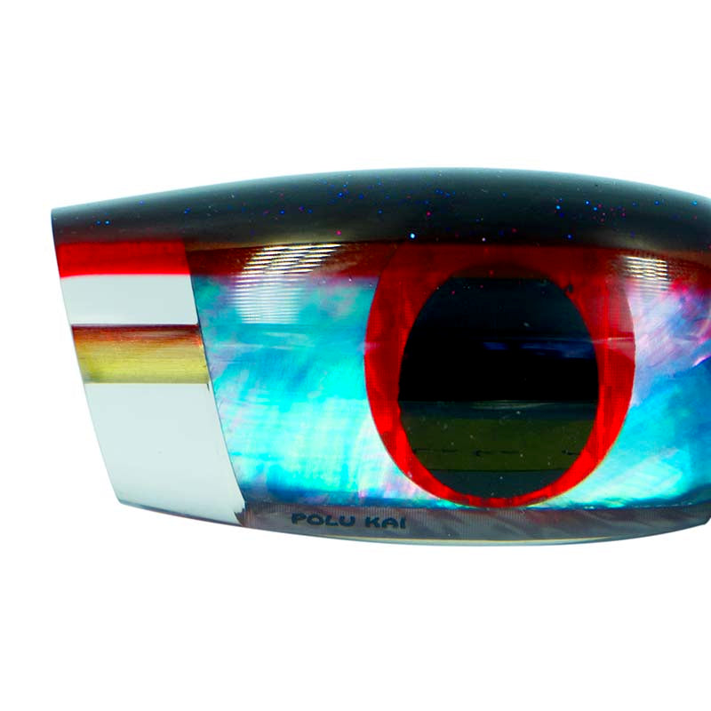 Load image into Gallery viewer, Polu Kai 6" Shaka Plunger-Lure - Skirted Trolling-Polu Kai-Purple Head/Pink Stripe-Fishing Station