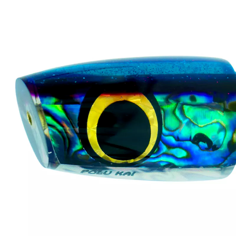 Load image into Gallery viewer, Polu Kai 7" Mac Nut-Lure - Skirted Trolling-Polu Kai-Blue Head/Purple Stripe-Fishing Station
