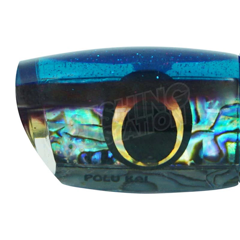 Load image into Gallery viewer, Polu Kai 7" Polu Diver-Lure - Skirted Trolling-Polu Kai-Purple Head/Pink Stripe-Fishing Station