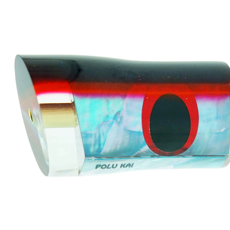 Load image into Gallery viewer, Polu Kai 7" Tail Pipe-Lure - Skirted Trolling-Polu Kai-Purple Head/Pink Stripe-Fishing Station