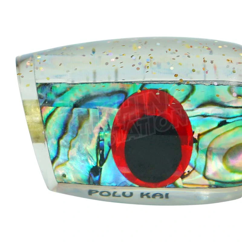 Load image into Gallery viewer, Polu Kai 9" Fat Boy-Lure - Skirted Trolling-Polu Kai-Clear Head-Fishing Station