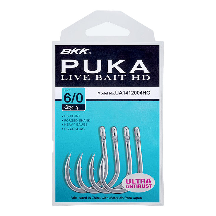 Load image into Gallery viewer, BKK Puka Livebait HD Hook-Hooks-BKK-4/0 (5pk)-Fishing Station