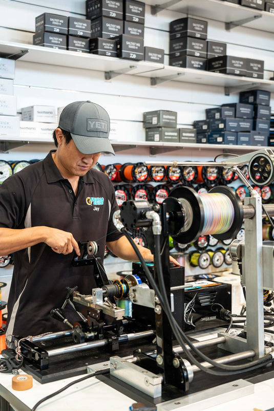 State-of-the-art Reel Spooling Machine