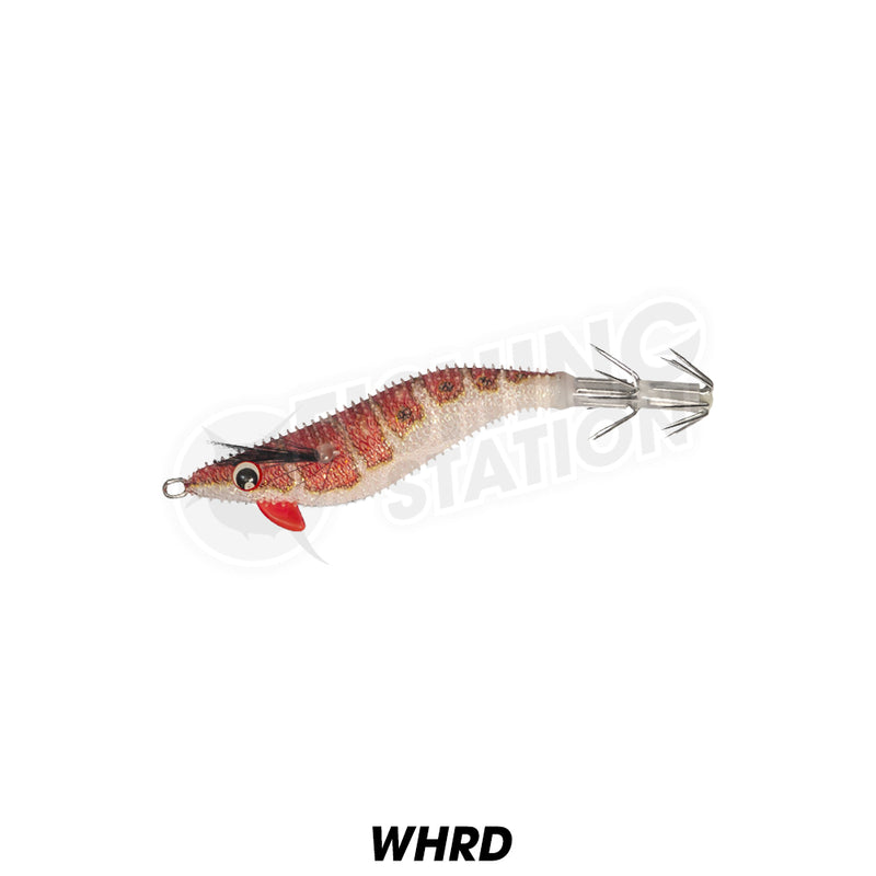 Load image into Gallery viewer, Jatsui Rush Jumpers Rubber Prawn 1.8 Squid Jig
