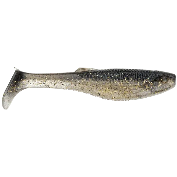 Load image into Gallery viewer, Rapala Crush City Heavy Hitter Soft Plastic-Lure - Soft Plastic-Rapala-4"-Black Gold-Fishing Station