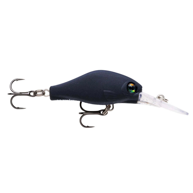 Load image into Gallery viewer, Rapala Shadow Rap Fat Jack 4cm-Lure - Hardbody-Rapala-Matte Black UV-Fishing Station