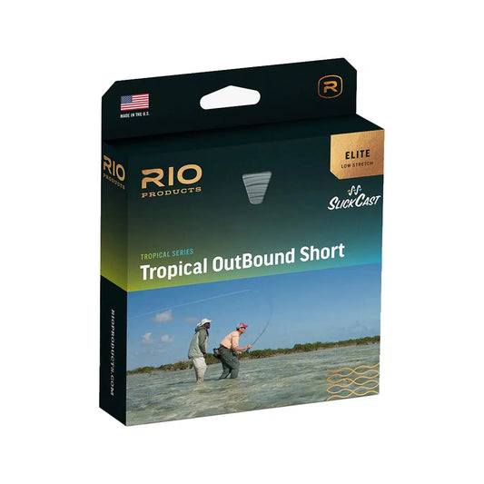 Rio Elite Tropical Outbound Short Fly Line-Fly Fishing - Fly Line & Leader-Rio-WF9F/H/I Clear/Dark Sand/Blue-Fishing Station