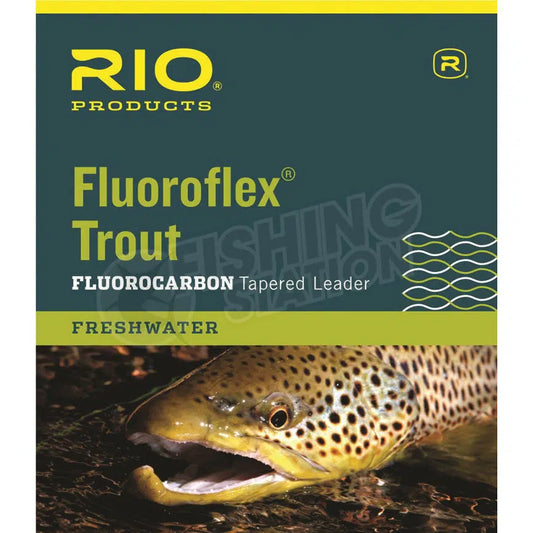 Rio Fluoroflex Trout Leader-Fly Fishing - Fly Line & Leader-Rio-9ft-4X-Fishing Station