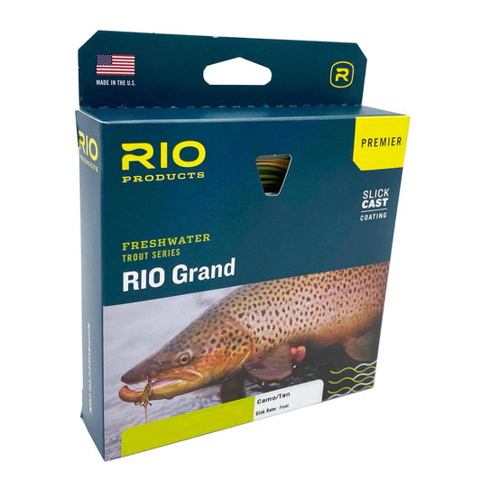 Rio Premier Grand Fly Line-Fly Fishing - Fly Line & Leader-Rio-Camo/Tan-WF5F-Fishing Station