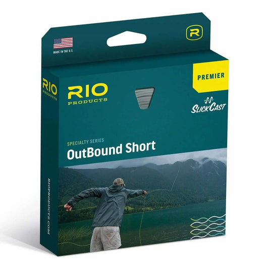 Rio Premier Outbound Short Hover Intermediate Fly Line-Fly Fishing - Fly Line & Leader-Rio-WF7F/H/I Clear/Moss/Ivory-Fishing Station