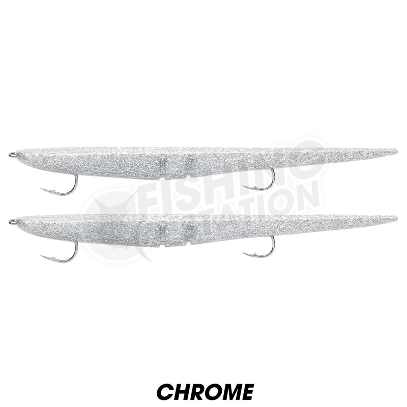 Load image into Gallery viewer, Lunker City Slug-Go Pre Rigged 12" Soft Plastic Lure