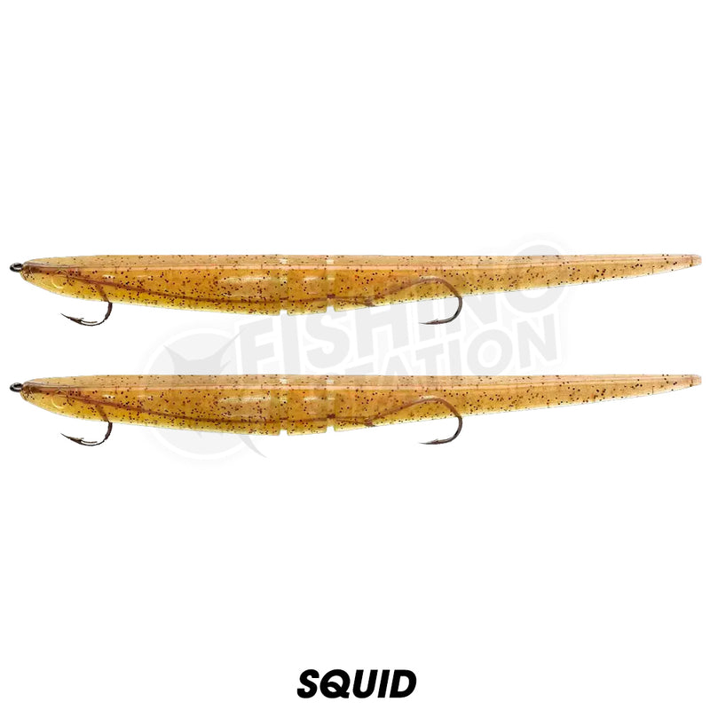 Load image into Gallery viewer, Lunker City Slug-Go Pre Rigged 12" Soft Plastic Lure