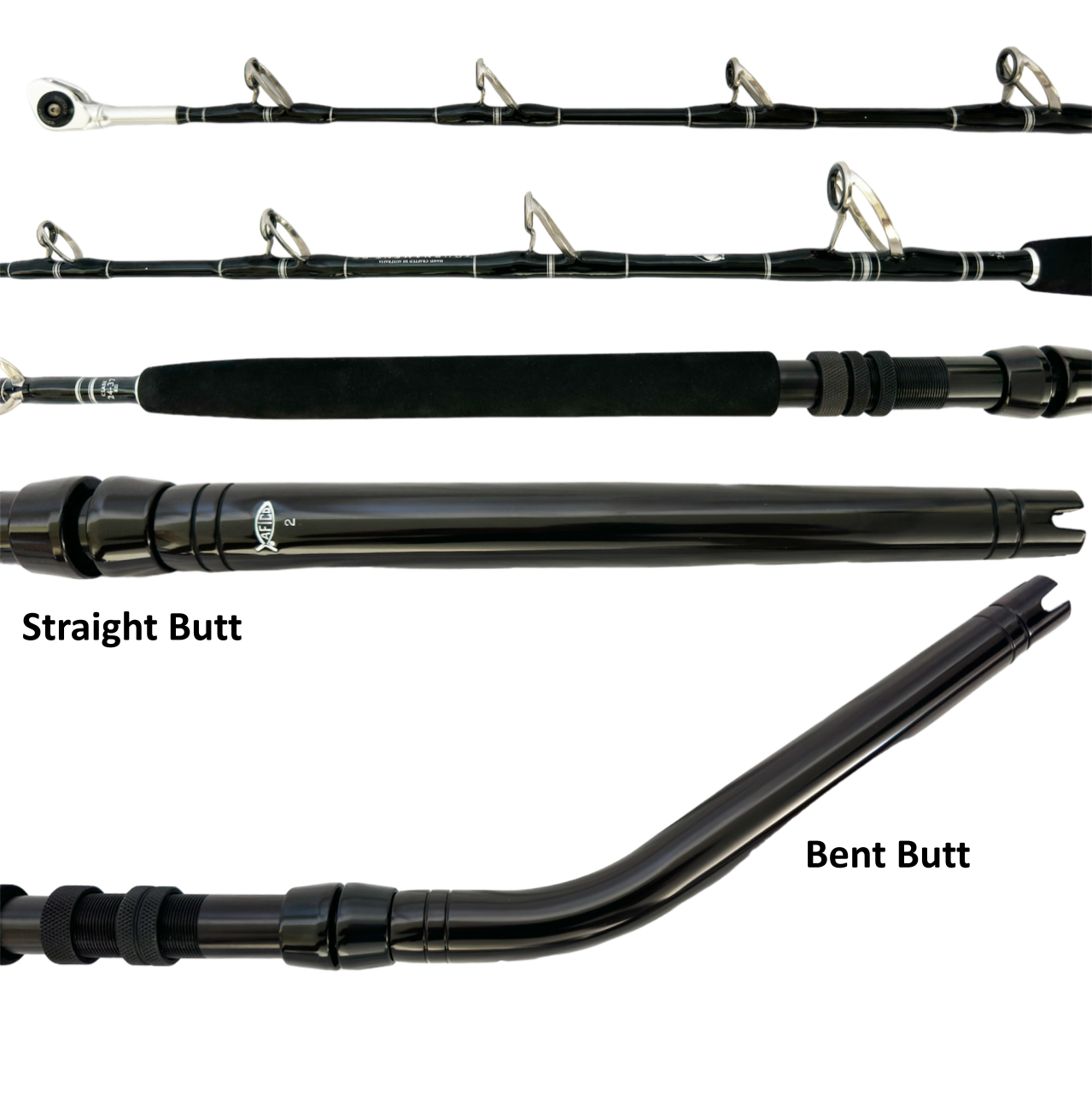 Sabre Tournament RT Stroker Custom Game Fishing Rods-Rod-Sabre-10kg Straight Rod Butt-Fishing Station