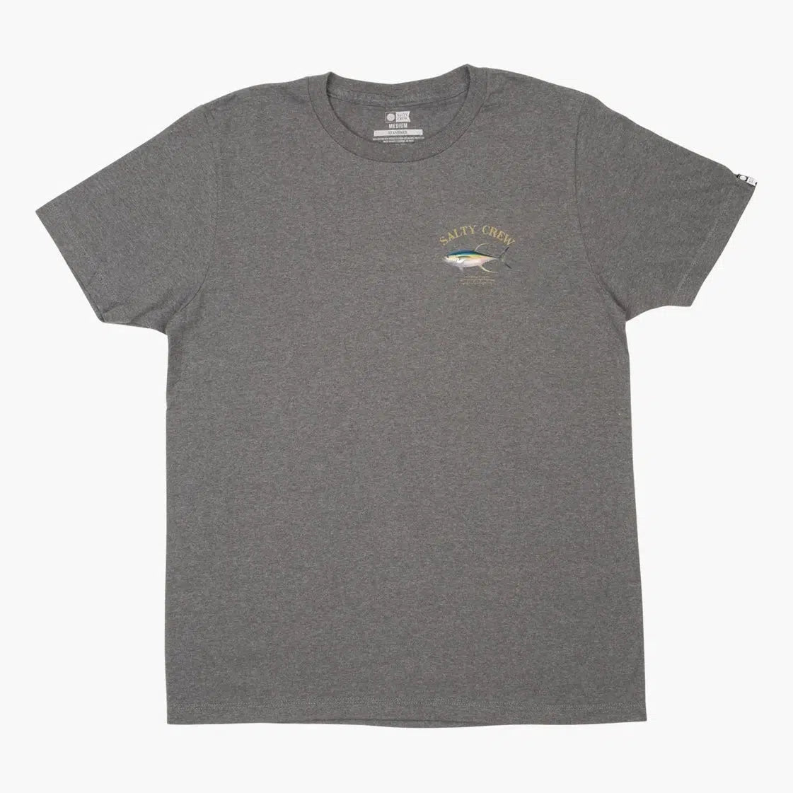 Salty Crew Ahi Mount Short Sleeve Tee-Shirts & T-Shirts-Salty Crew-Heather Grey-S-Fishing Station