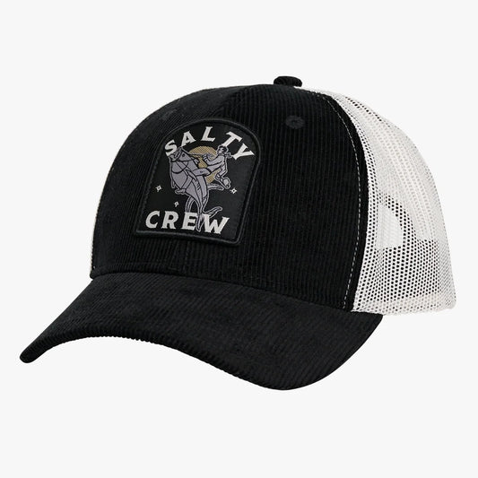 Salty Crew Rodeo Trucker Hat-Hats & Headwear-Salty Crew-Black-Fishing Station