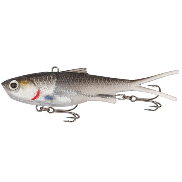 Load image into Gallery viewer, Samaki Vibelicious Fork 100mm 20g Soft Vibe Lure-Lure - Blades & Vibe-Samaki-Clear UV Mullet-Fishing Station