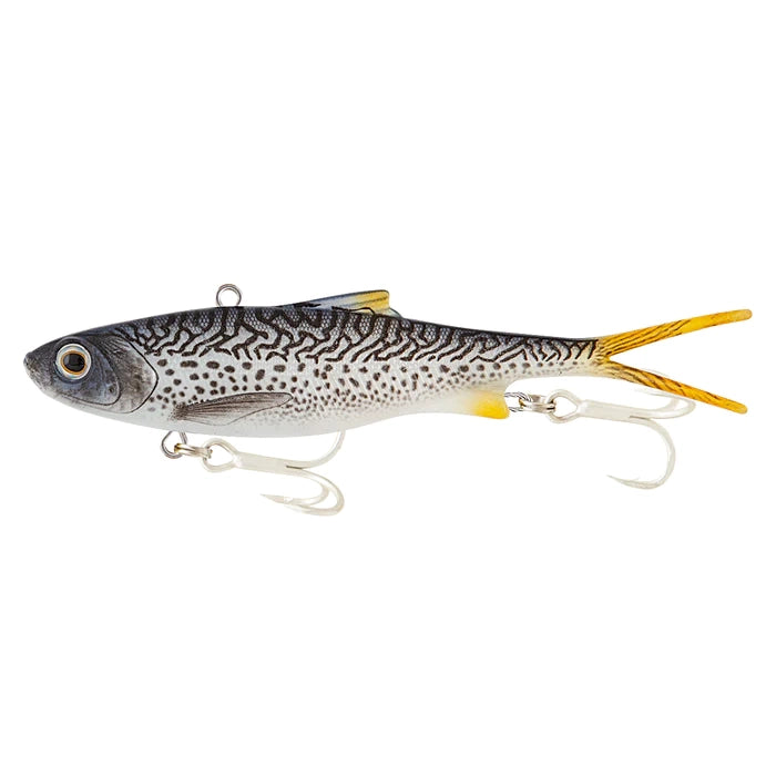 Load image into Gallery viewer, Samaki Vibelicious Fork 125mm 30g Soft Vibe Lure-Lure - Blades & Vibe-Samaki-Slimy Mackerel-Fishing Station