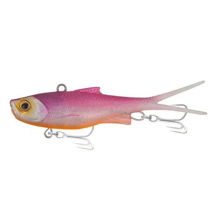 Samaki Vibelicious Fork 70mm 10g Soft Vibe Lure-Lure - Blades & Vibe-Samaki-Pink Lady UV-Fishing Station