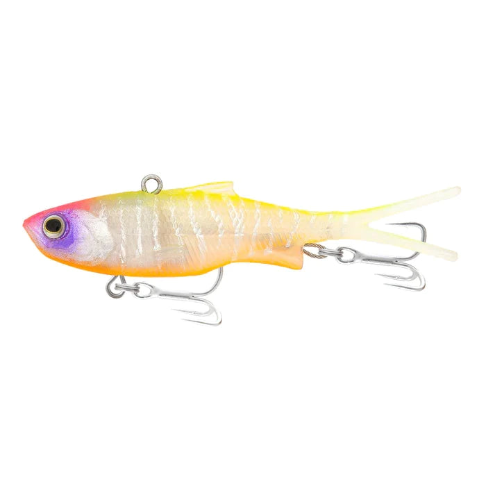 Load image into Gallery viewer, Samaki Vibelicious Fork 85mm 14g Soft Vibe Lure-Lure - Blades & Vibe-Samaki-Ghost Bait UV-Fishing Station