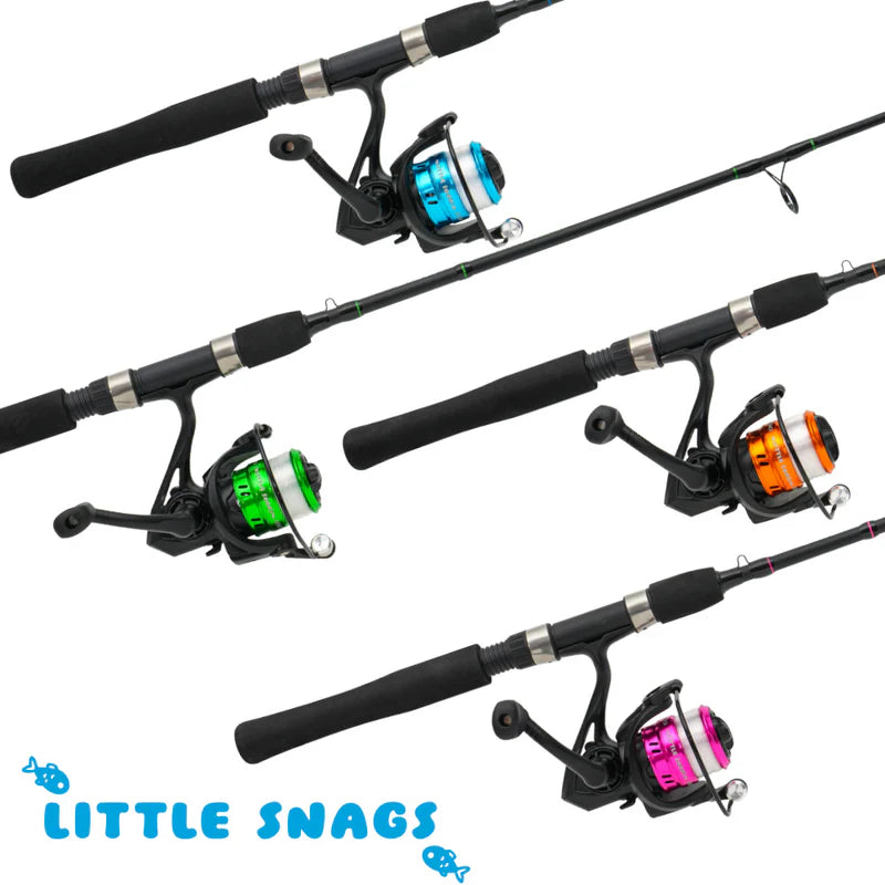 Load image into Gallery viewer, Samaki Little Snags Kids Spinning Combo