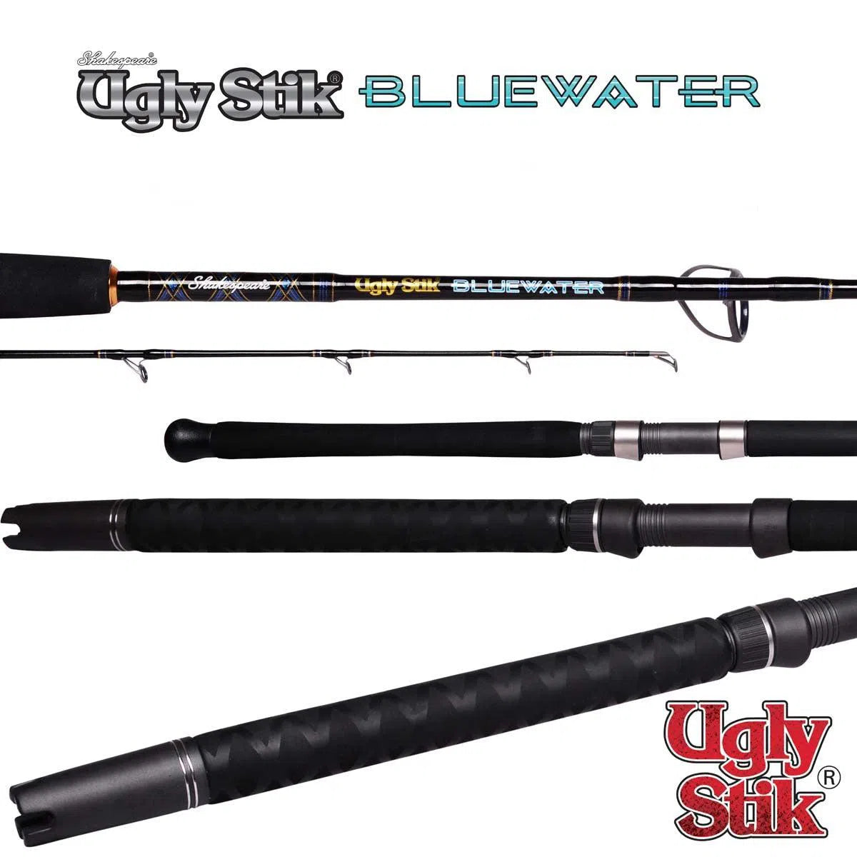 Shakespeare Ugly Stik Bluewater Rod-Rod-Ugly Stik-Overhead-USBW-JOH 561H-Fishing Station